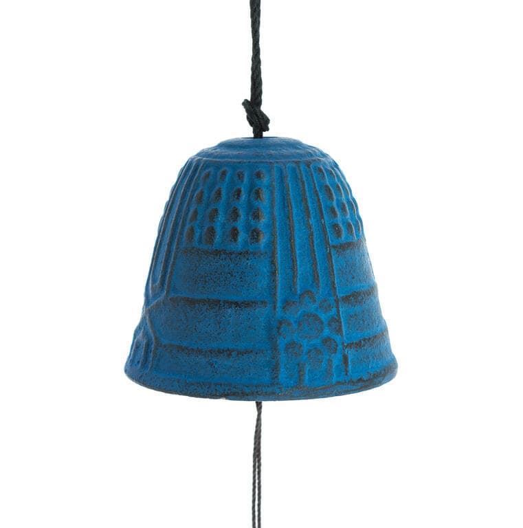 Campana Feng Shui Furin Iwachu Azul 4,5 cm - Imagen 1