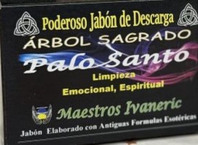 Jabón Artesano de Propósito Palo Santo, Limpiezas. - Imagen 1