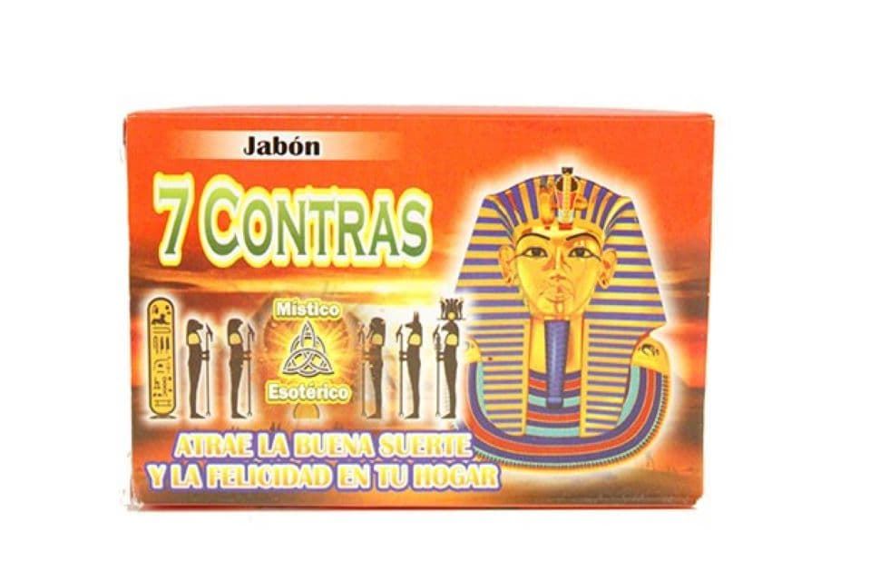 Jabón Esotérico 7 CONTRAS - Atrae la Buena Suerte y Felicidad - Imagen 1