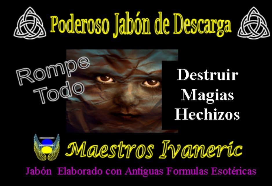 Jabón Esotérico Artesano de Propósito Rompe Todo, Arrasa Magias, Hechizos. - Imagen 1